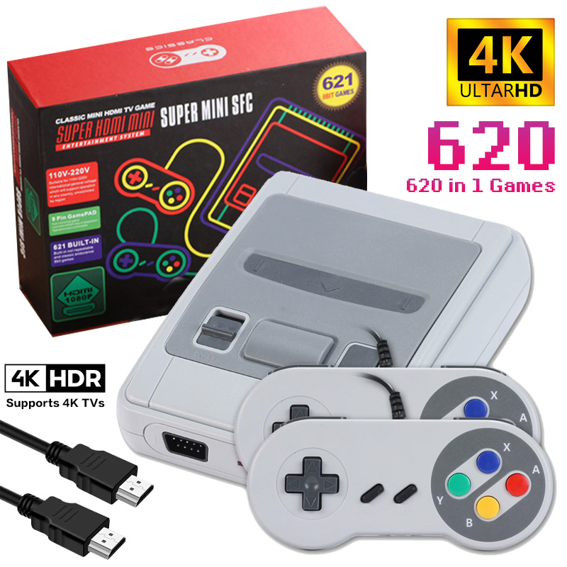 SFC621 4K HDMI Mini Retro SNES - огляд і ціна Retro Gaming N64