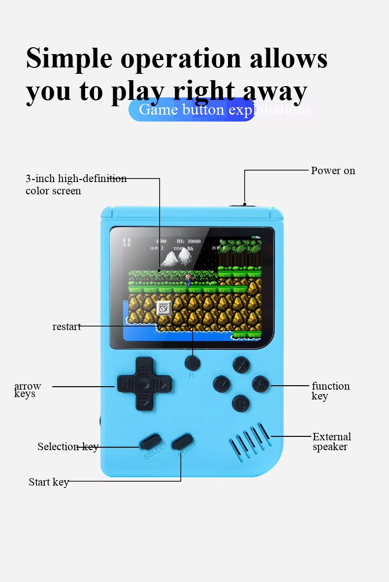 400 In 1 MINI Games Handheld G - огляд і ціна Retro Gaming Kiosk