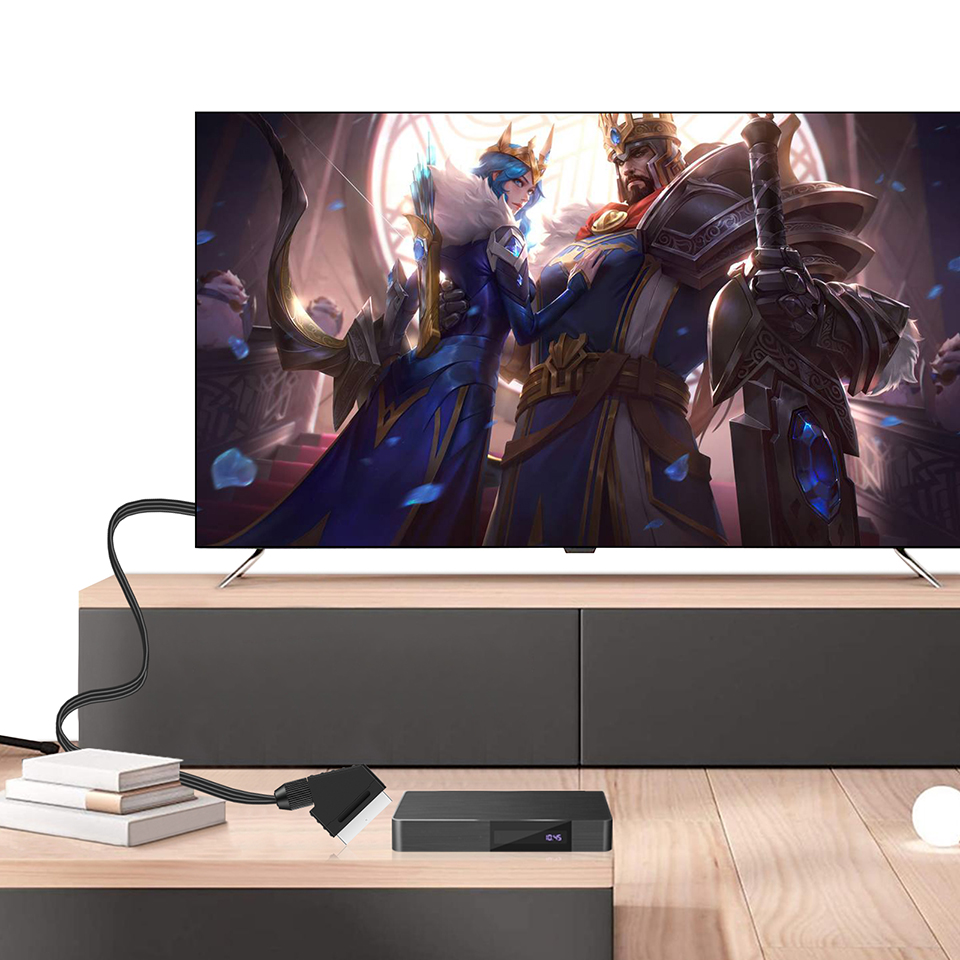 Scart to HDMI Converter 1080P  - огляд і ціна Scart To Hdmi