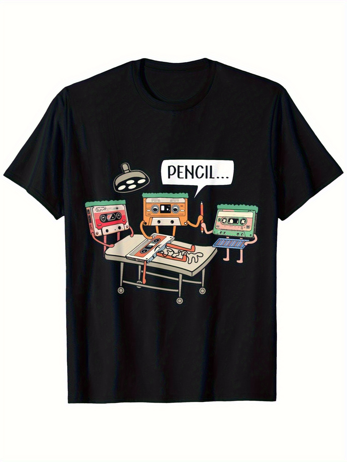 Men Cotton black T-Shirt Vinta - огляд і ціна Retro Gaming T Shirt