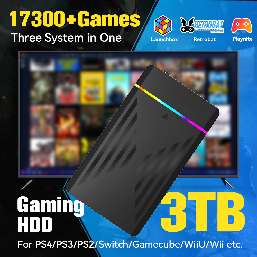 3TB Portable Gaming HDD Launch - огляд і ціна Retro Gaming N64